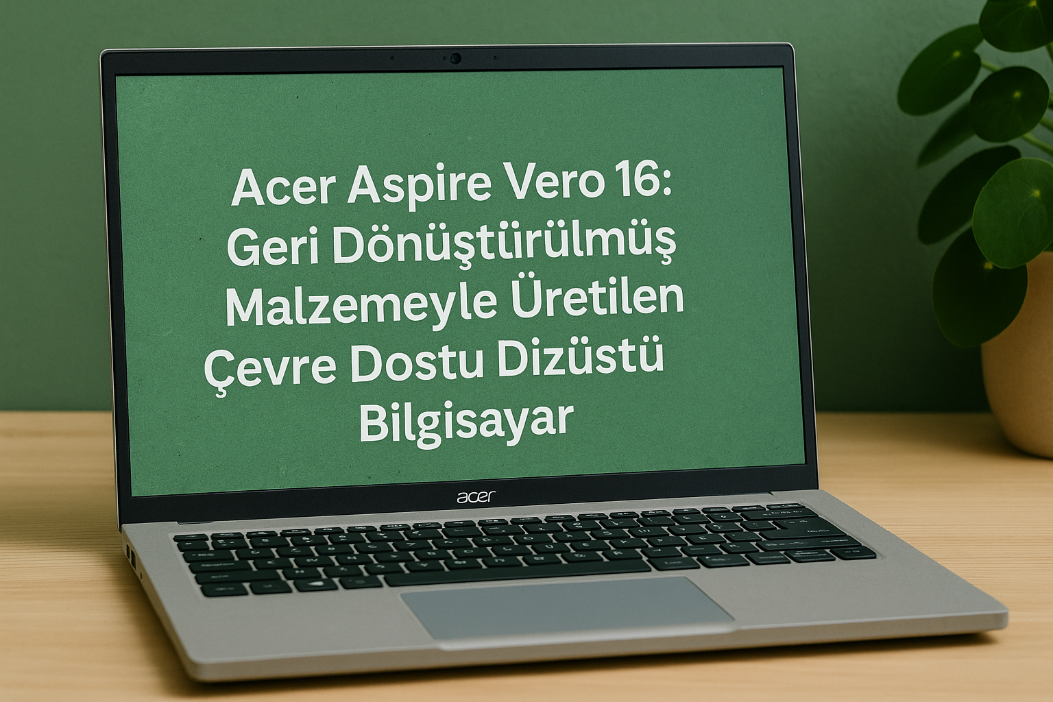 Acer Aspire Vero 16: Çevre Dostu Teknolojiye Yeni Bir Soluk